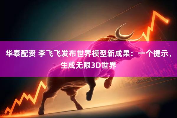 华泰配资 李飞飞发布世界模型新成果：一个提示，生成无限3D世界