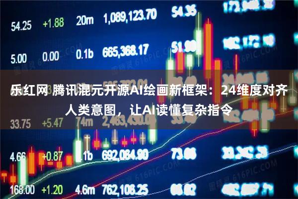 乐红网 腾讯混元开源AI绘画新框架：24维度对齐人类意图，让AI读懂复杂指令