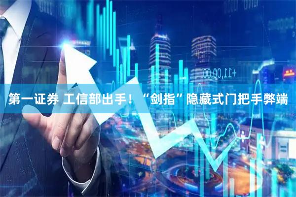 第一证券 工信部出手！“剑指”隐藏式门把手弊端