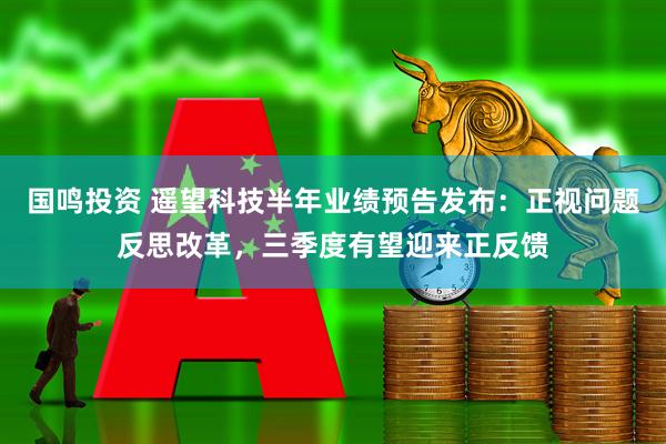 国鸣投资 遥望科技半年业绩预告发布：正视问题反思改革，三季度有望迎来正反馈